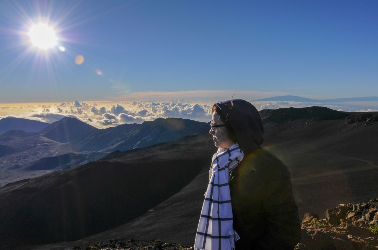 Haleakala after sunrise