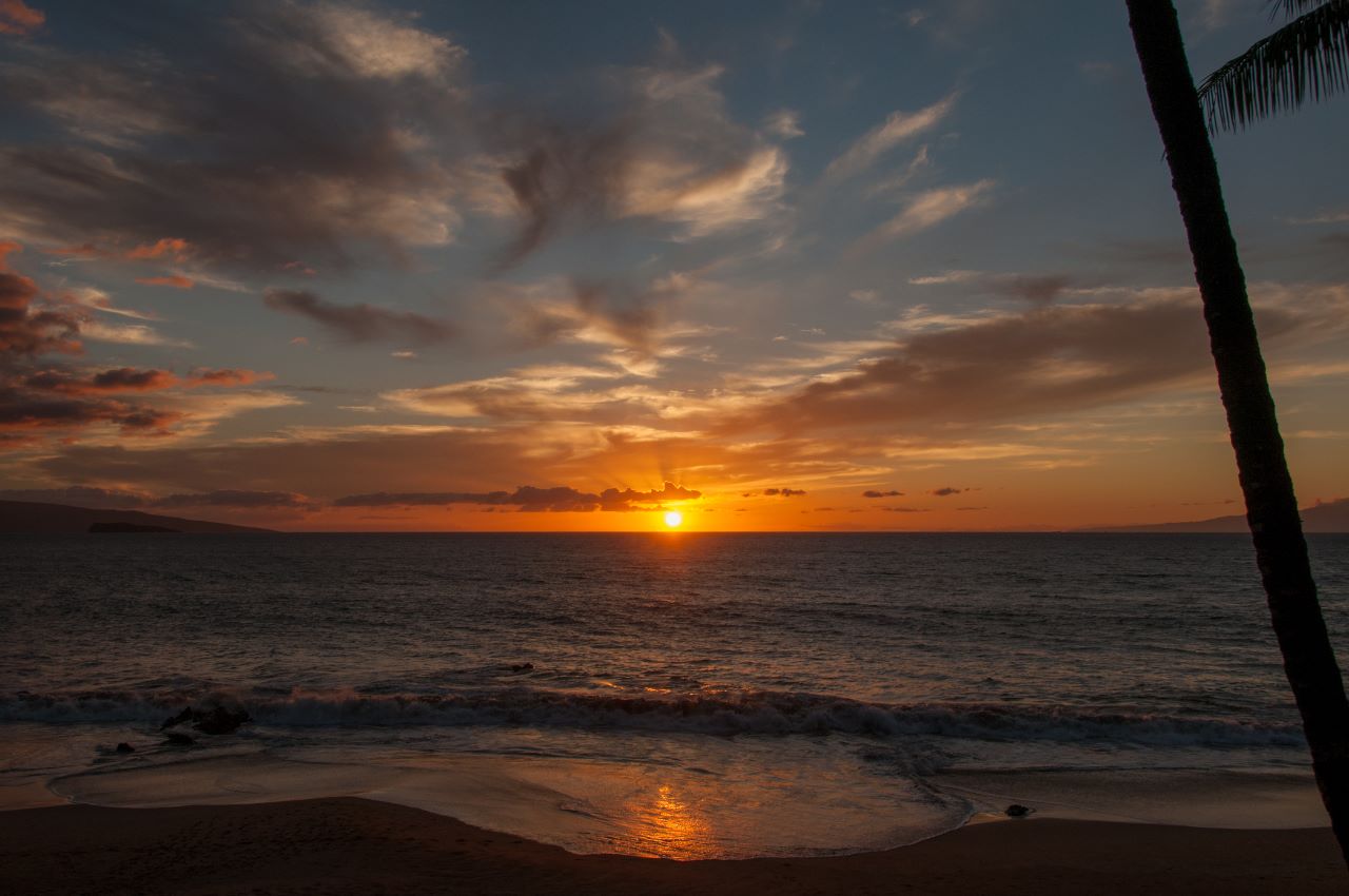 Sunset from the condo