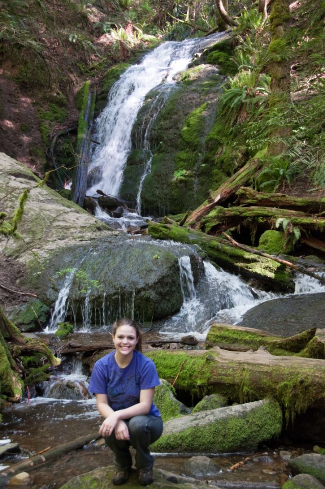 Coal Creek Falls (with my wife!)